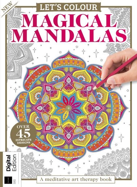 Let’s Colour – Magical Mandalas – July 2023 Cover