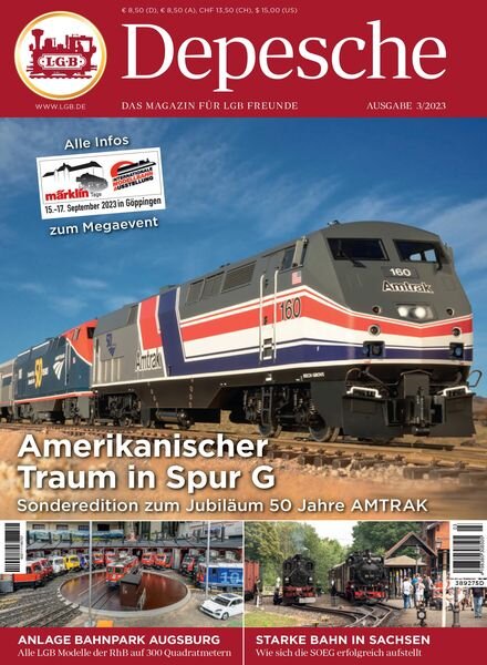LGB Depesche – August 2023 Cover