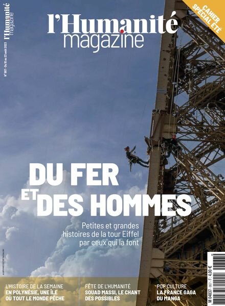 L’Humanite Magazine – 10 Aout 2023 Cover