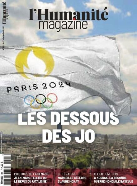 L’Humanite Magazine – 27 juillet 2023 Cover