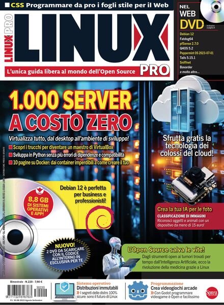 Linux Pro – Agosto-Settembre 2023 Cover
