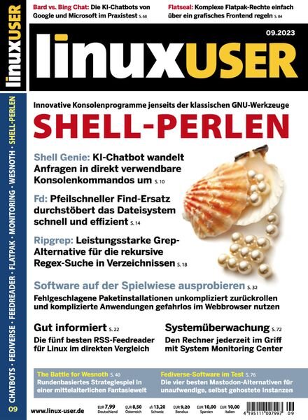 LinuxUser – September 2023 Cover