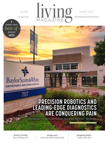 Living Magazine – August 2023 Cover