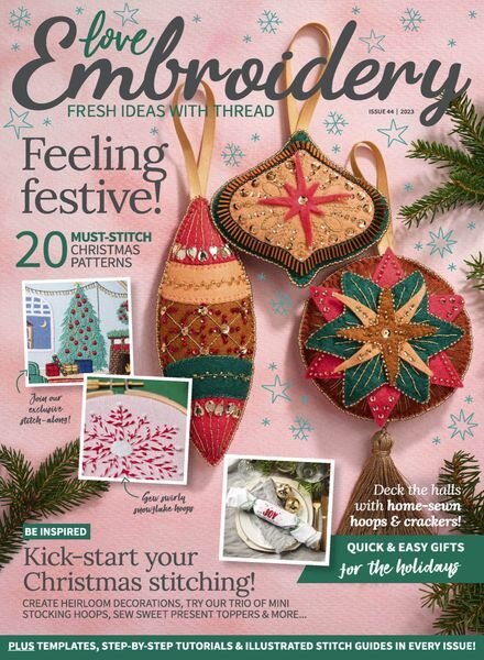 Love Embroidery – Issue 44 – September 2023 Cover