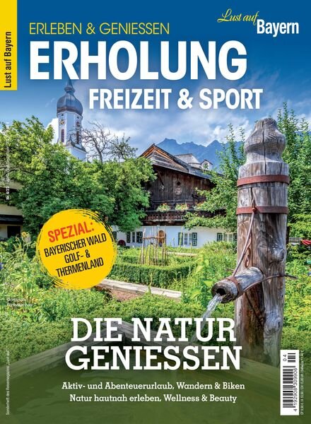 Lust auf Bayern – August 2023 Cover