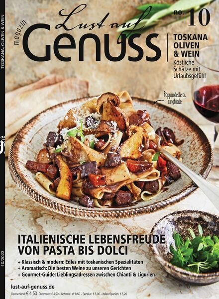 Lust auf Genuss – Oktober 2023 Cover