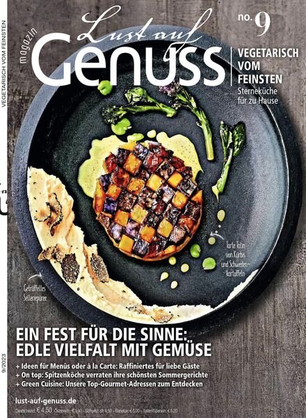 Lust auf Genuss – September 2023 Cover
