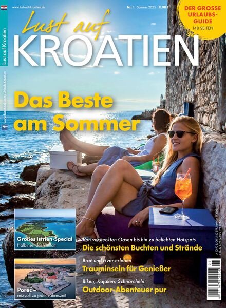 Lust auf Kroatien – Sommer 2023 Cover