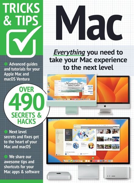 Mac Tricks and Tips – August 2023 – 15th Edition 2023 Cover