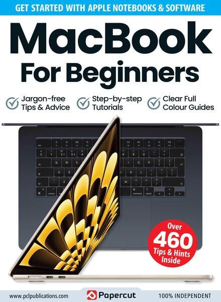 MacBook For Beginners – July 2023 Cover