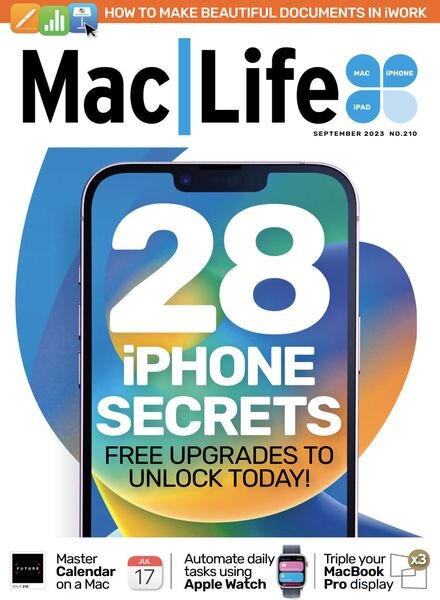 MacLife UK – Issue 210 – September 2023 Cover