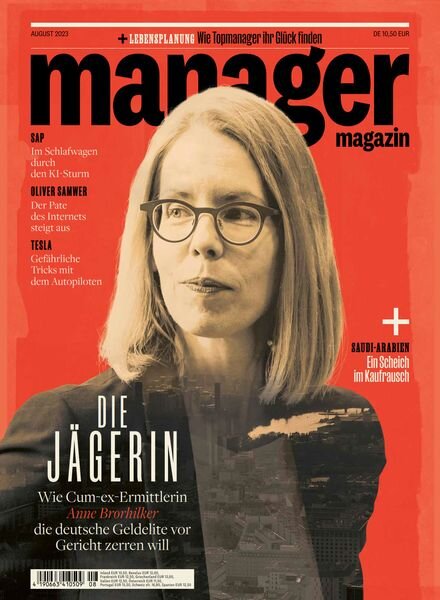 Manager Magazin – August 2023 Cover