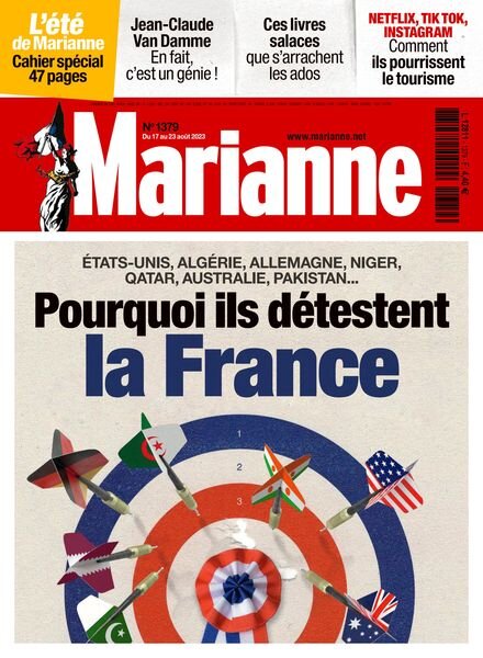 Marianne – 18 Aout 2023 Cover