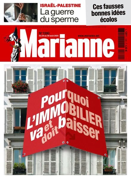 Marianne – 24 Aout 2023 Cover