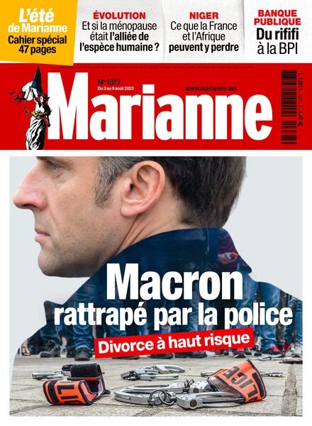 Marianne – 3 Aout 2023 Cover