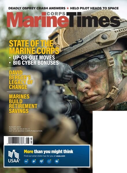 Marine Corps Times – August 2023 Cover