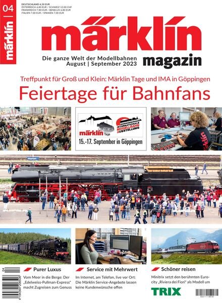 marklin magazin – August-September 2023 Cover