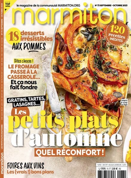 Marmiton – Septembre-Octobre 2023 Cover