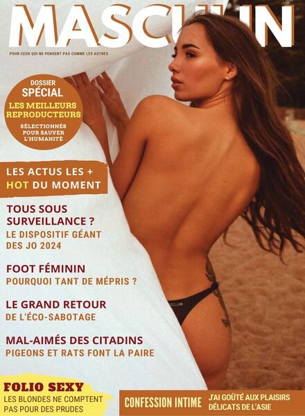 Masculin – 18 Aout 2023 Cover