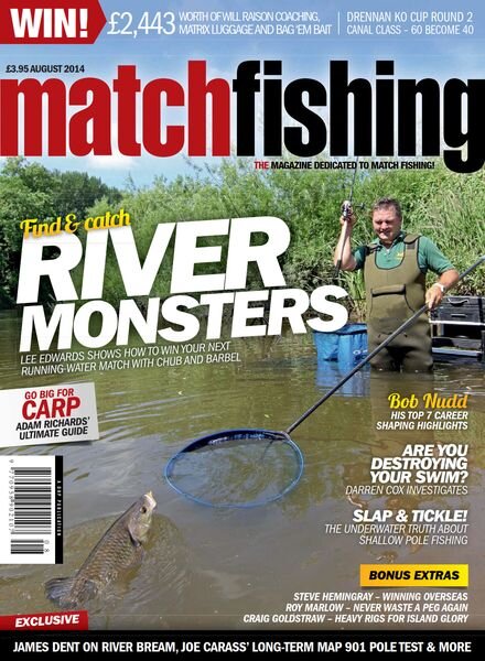 Match Fishing – July 2014 Cover
