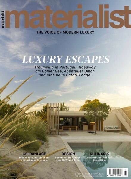 Materialist – August 2023 Cover