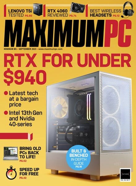 Maximum PC – September 2023 Cover