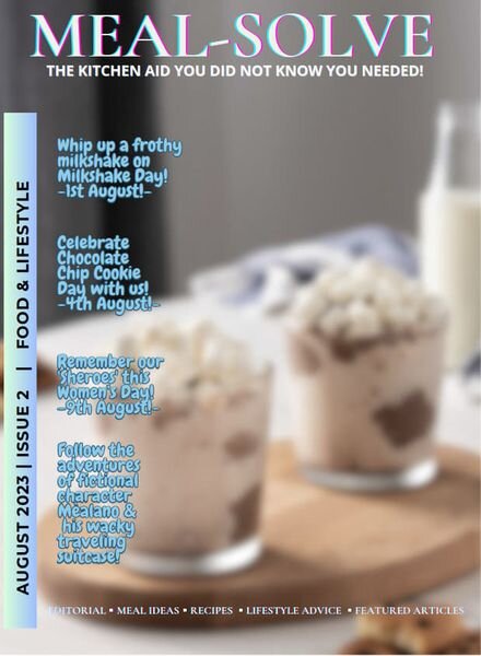 Meal-Solve – August 2023 Cover