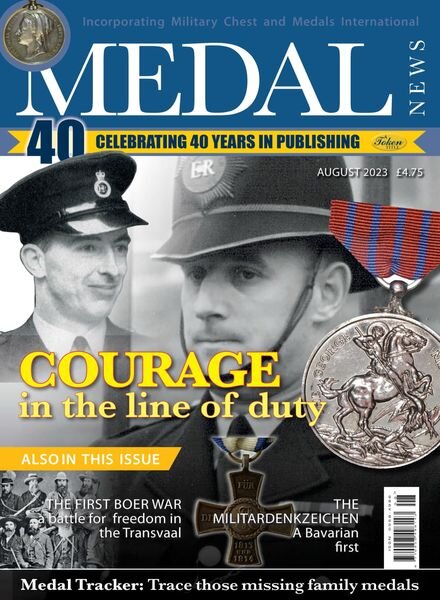 Medal News – July 2023 Cover