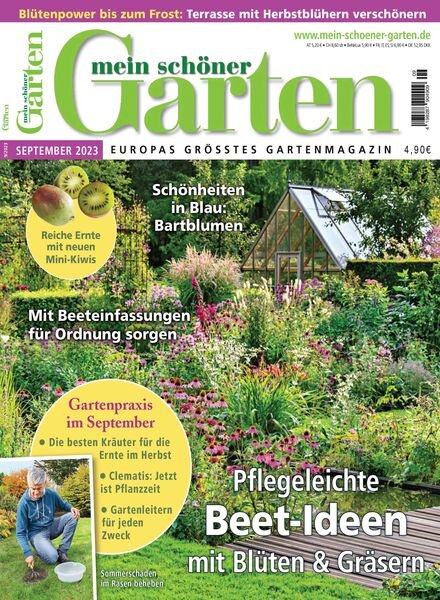 Mein schOner Garten – September 2023 Cover