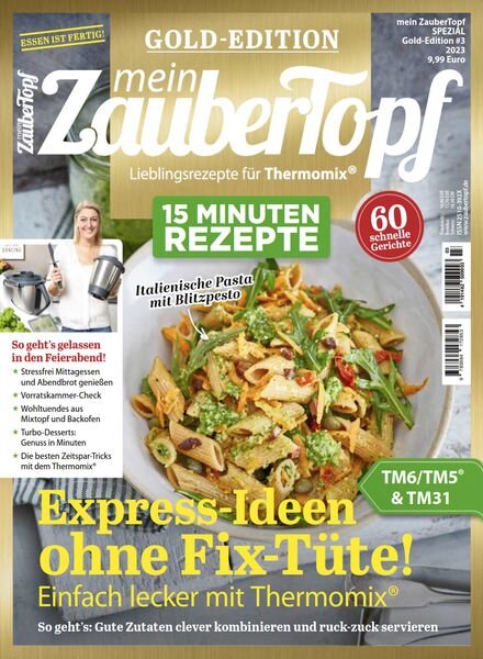 mein ZauberTopf Gold-Edition – August 2023 Cover