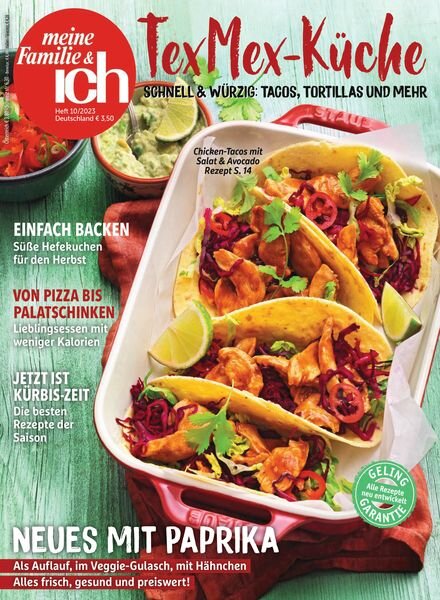 Meine Familie & ich – Oktober 2023 Cover