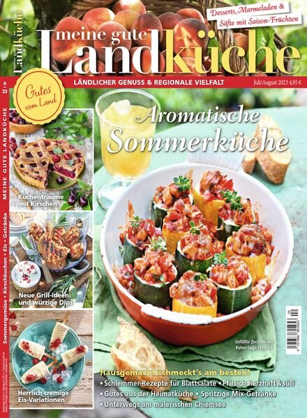 Meine gute Landkuche – Juli-August 2023 Cover
