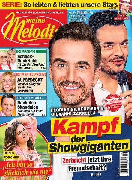 Meine Melodie – September 2023 Cover