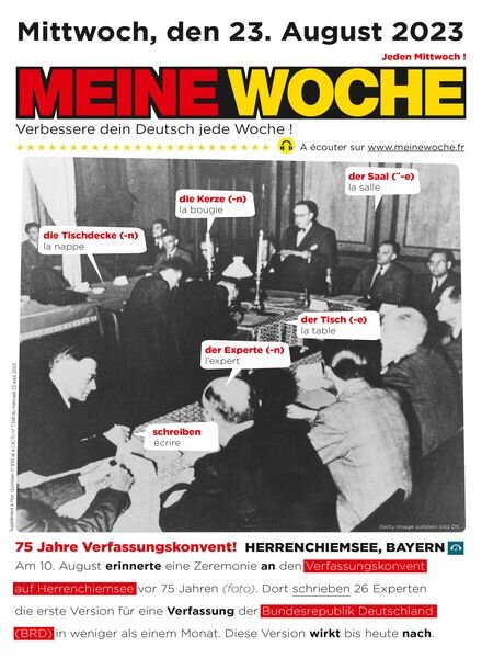 Meine Woche – 23 August 2023 Cover