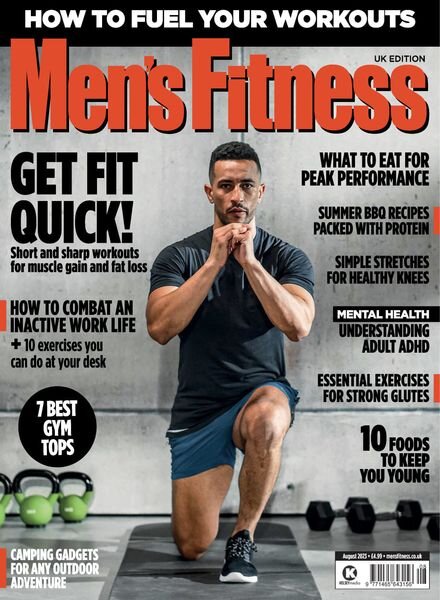 Men’s Fitness UK – August 2023 Cover