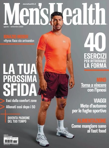 Men’s Health Italia – Agosto-Settembre 2023 Cover