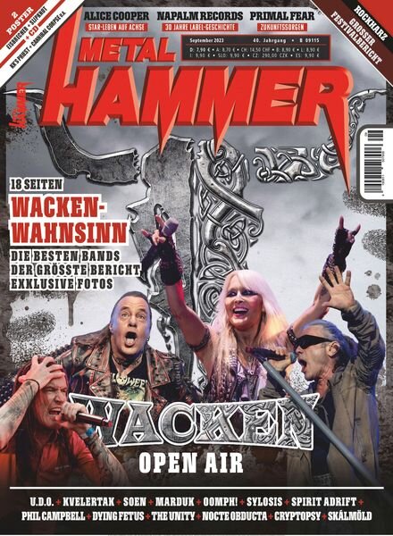 Metal Hammer Germany – September 2023 Cover