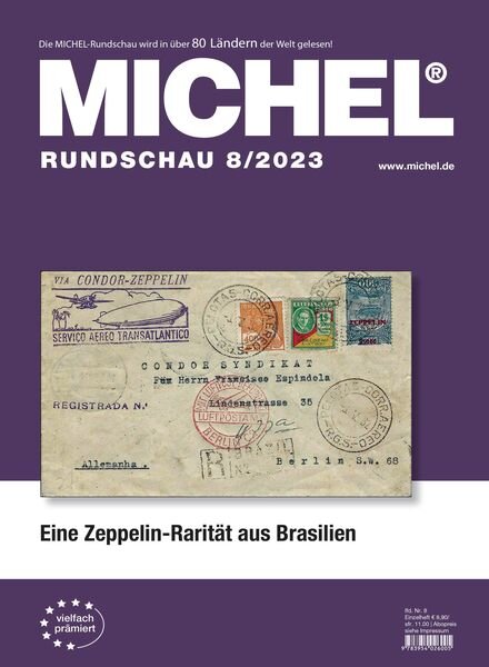 MICHEL-Rundschau – August 2023 Cover
