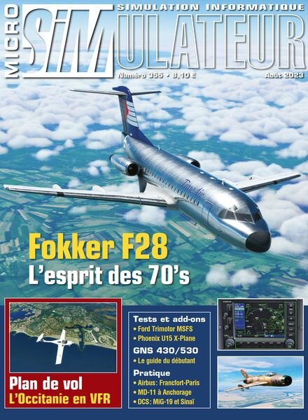 Micro Simulateur – Aout 2023 Cover