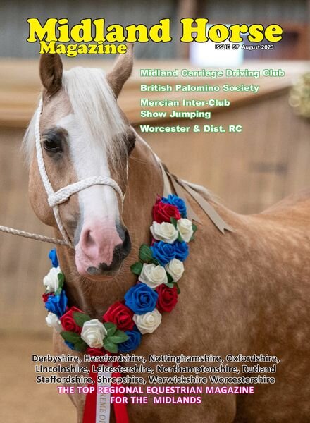 Midland Horse Magazine – Issue 57 – August 2023 Cover