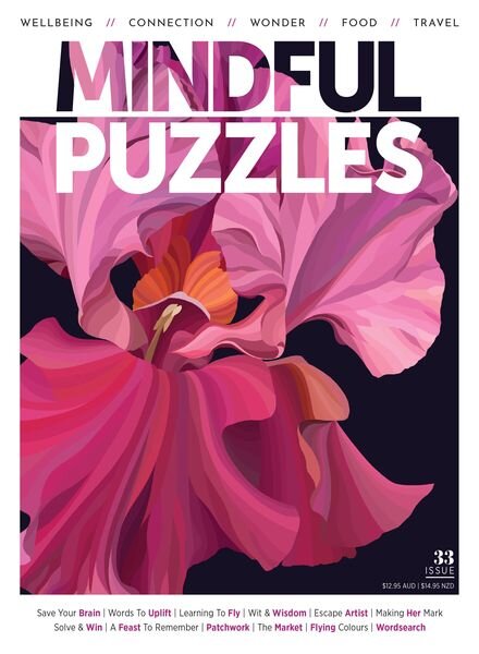 Mindful Puzzles – Issue 33 – August 2023 Cover