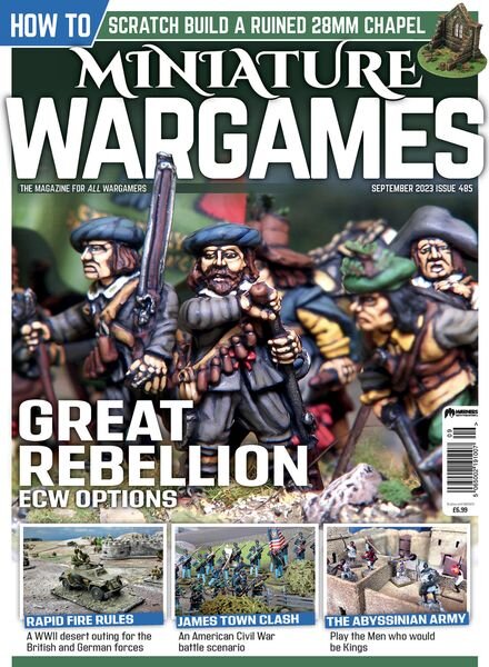 Miniature Wargames – Issue 485 – September 2023 Cover