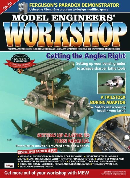 Model Engineers’ Workshop – September 2023 Cover