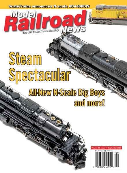 Model Railroad News – September 2023 Cover