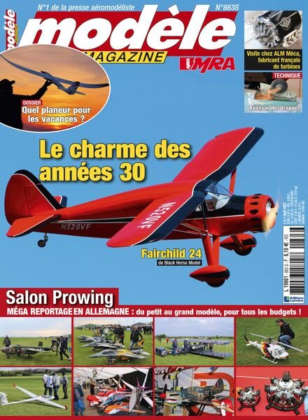 Modele Magazine – Aout 2023 Cover