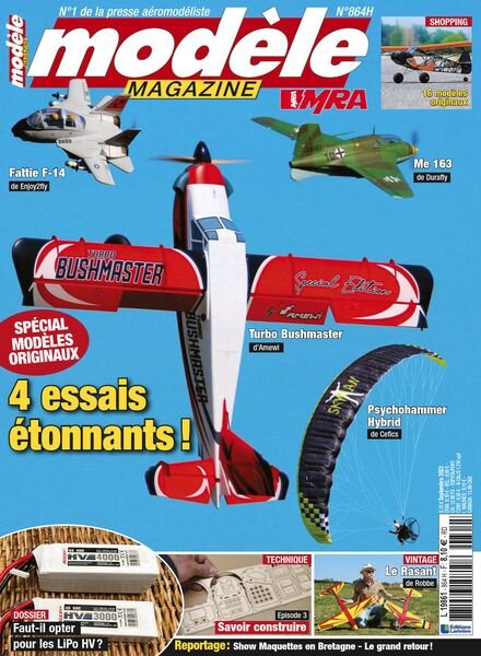 Modele Magazine – Septembre 2023 Cover