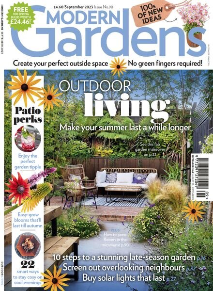 Modern Gardens – September 2023 Cover