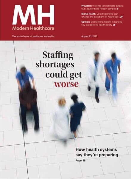 Modern Healthcare – August 21 2023 Cover