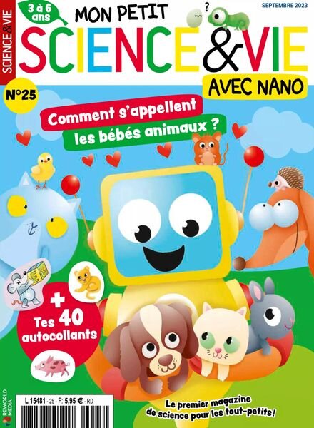 Mon petit Science & Vie avec Nano – Septembre 2023 Cover
