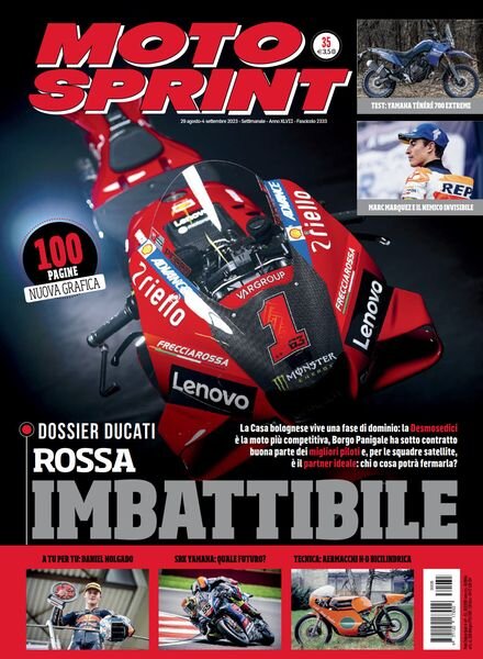 Moto Sprint – 29 Agosto 2023 Cover